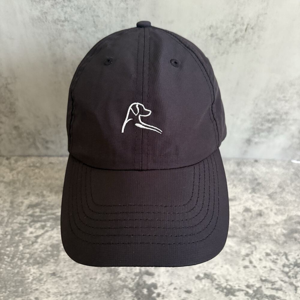 Rhoback Golf Performance Hat Cap Strap Back Logo Blue Adjustable Strap Back